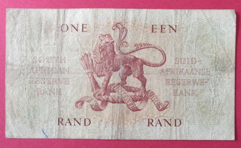 ONE RAND M.H. de KOCK 1961 - 4TH AND ONLY ISSUE