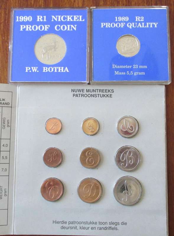 COLLECTION OF PROOF S.A. COINS