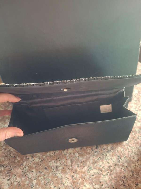 Elegant Black Clutch Handbag
