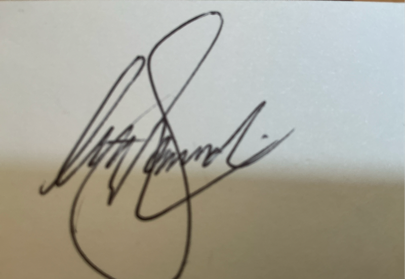 Four Springbok Autographs (1968-1984) w CoA
