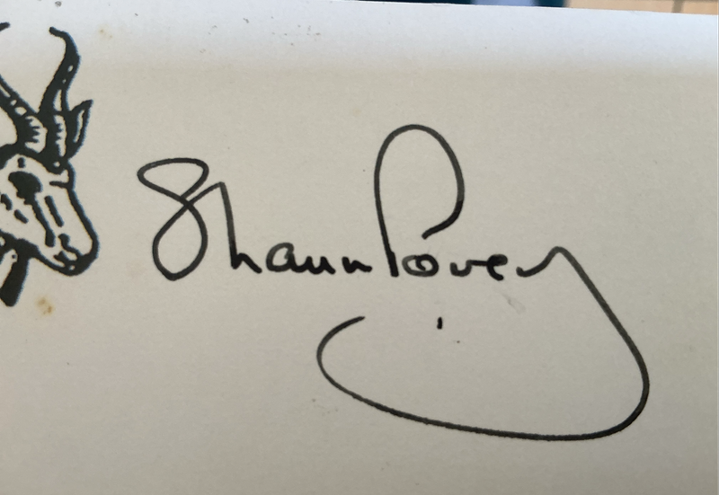 Four Springbok Autographs (1968-1984) w CoA