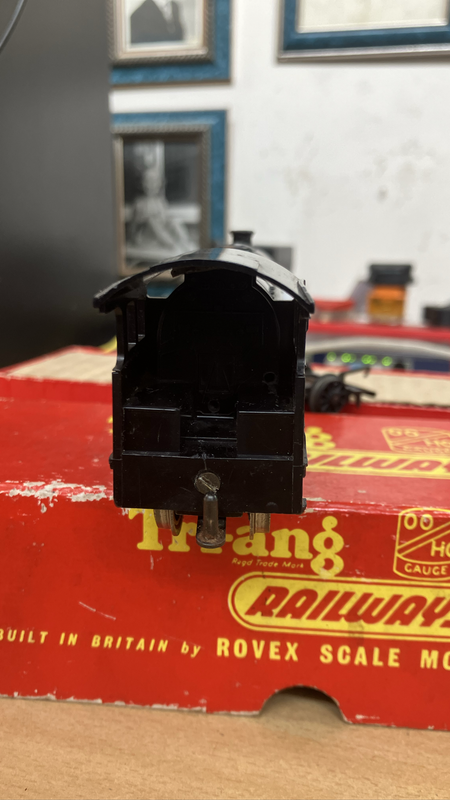 Triang loco and tender.