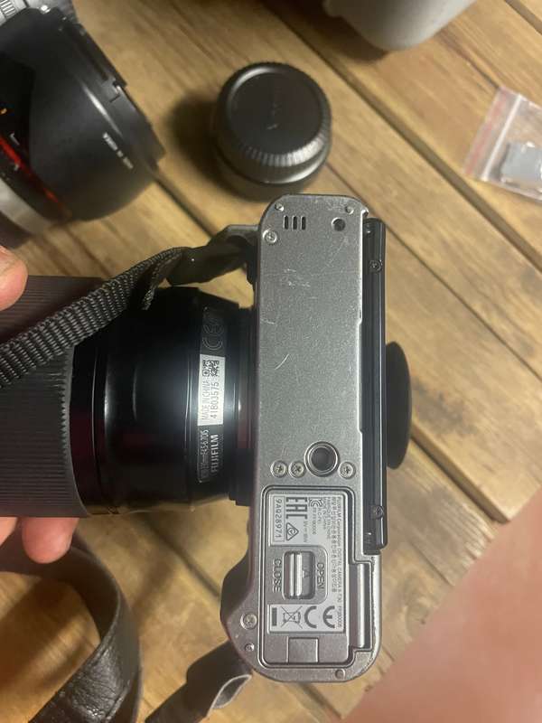 Fujifilm X-T30 with spare battery