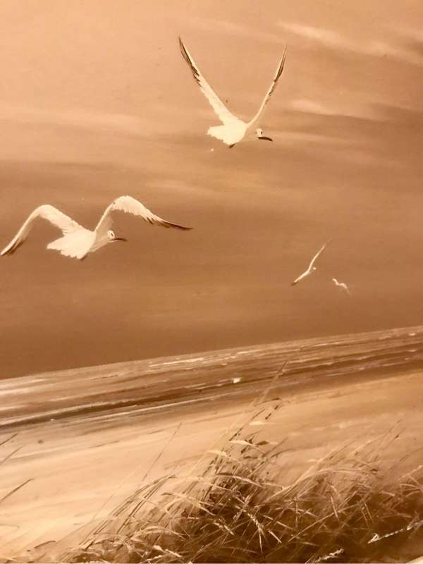Exceptional Dunlop original painting
