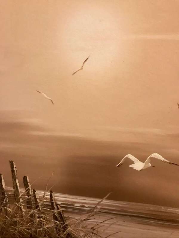 Exceptional Dunlop original painting
