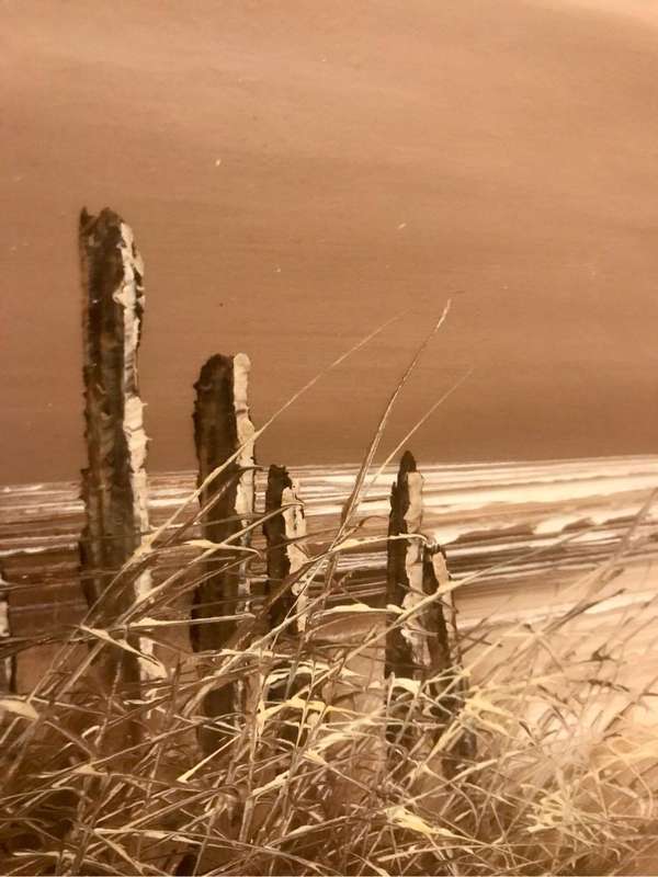 Exceptional Dunlop original painting