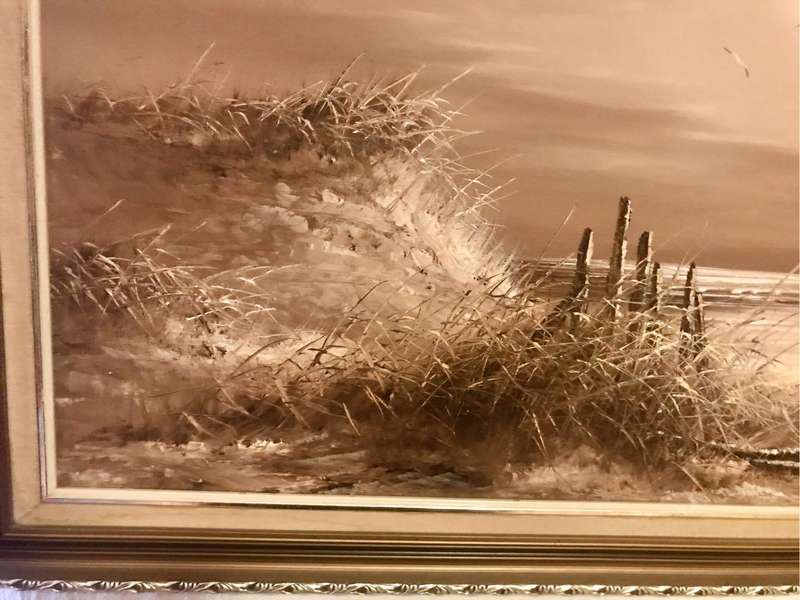 Exceptional Dunlop original painting