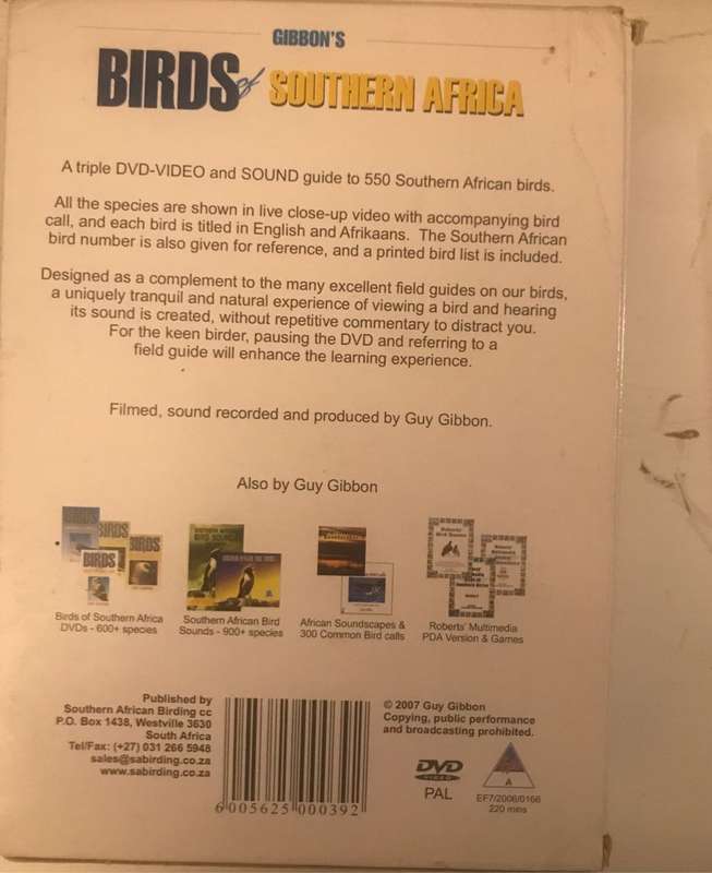 SA Bird Guide & DVDS