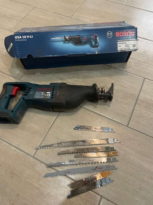 Bosch 18v reciprocating saw