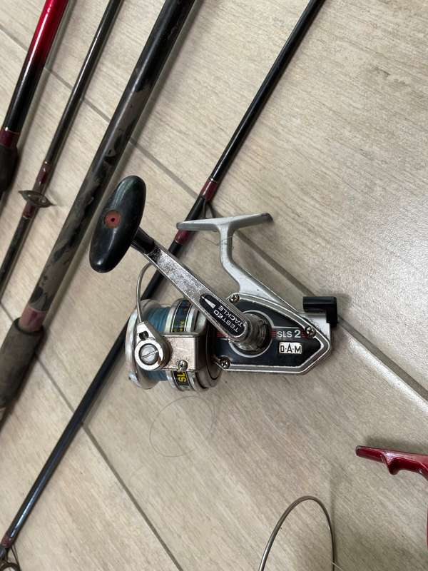 Fishing gear Shakespeare rod and okuma reels