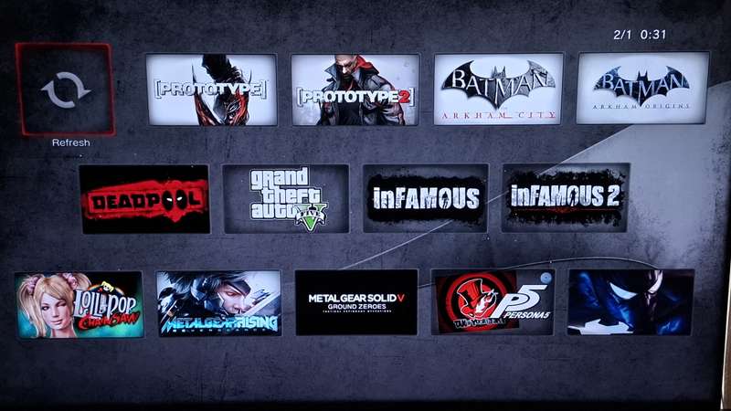 PlayStation 3 500GB Console - CFW Modded + 19 games installed + 1 Genuine PlayStation 3 Controller