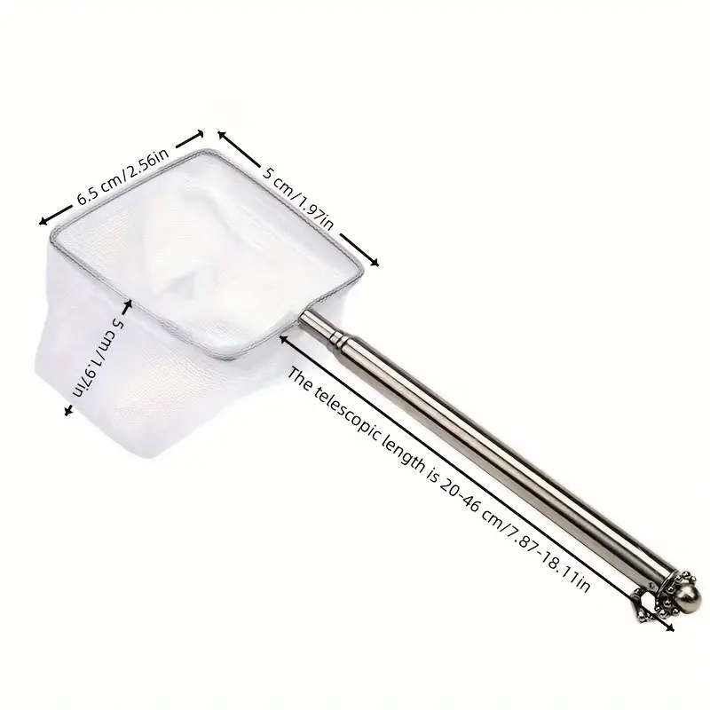 Specialist Aquatics Telescopic Fish Net  Square Large Small
