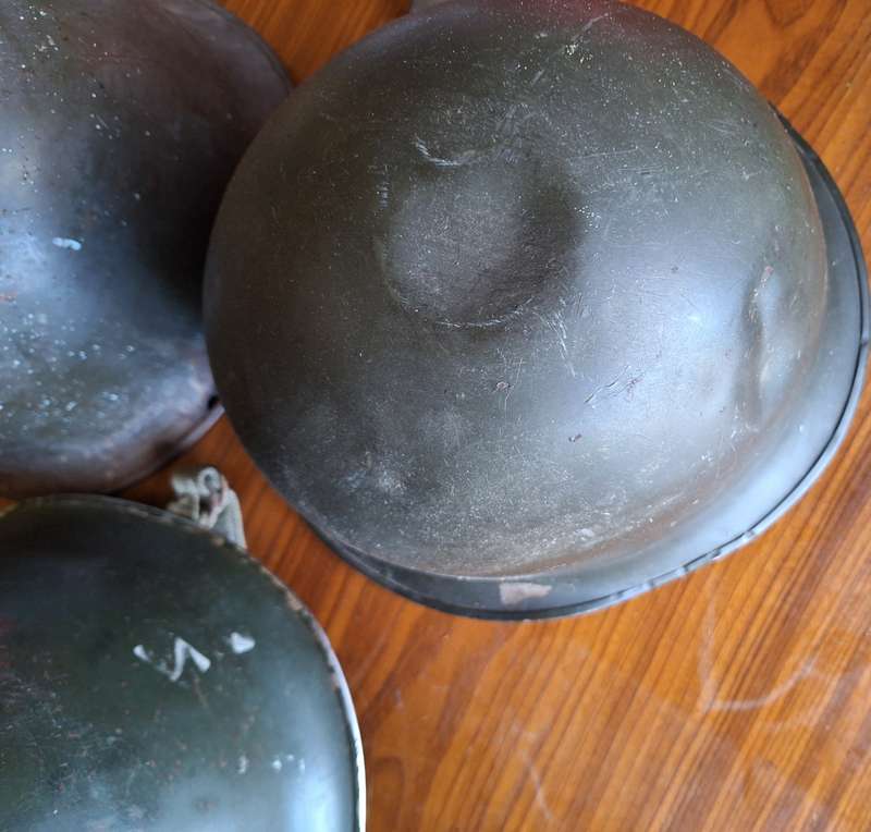 3x well used Staaldakke
