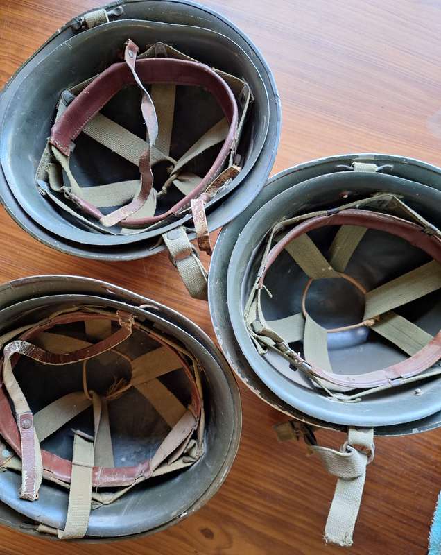 3x well used Staaldakke