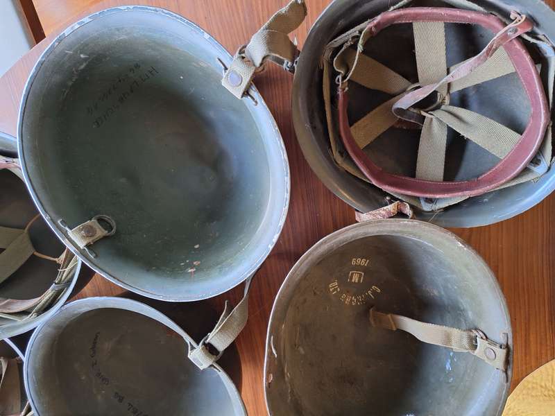 3x well used Staaldakke