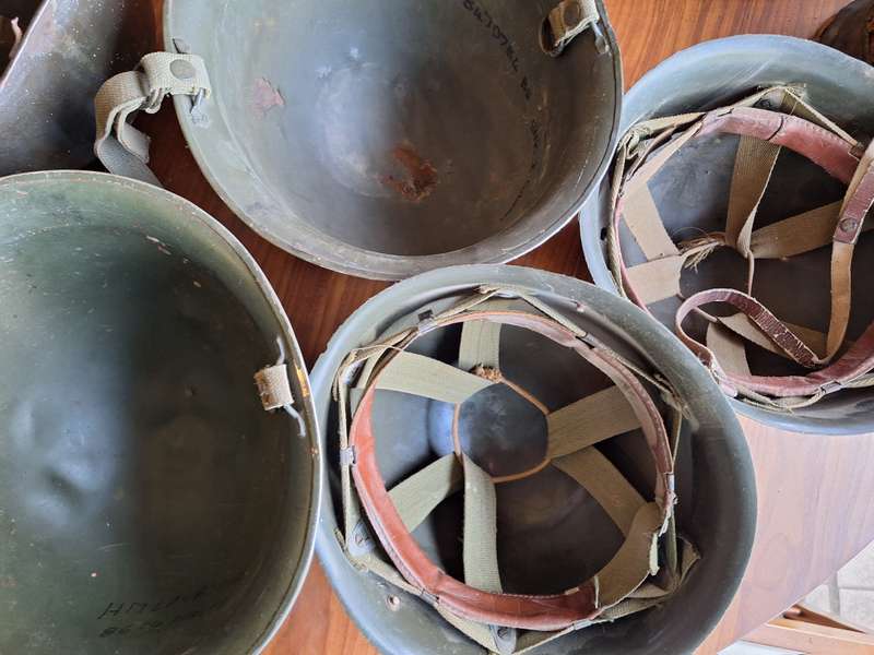 3x well used Staaldakke