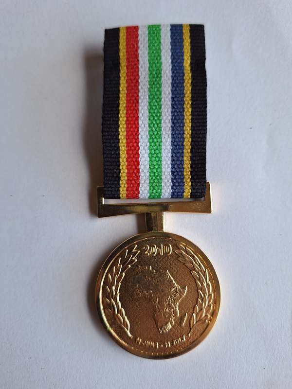 SAPS 2010 World Cup Soccer Medal
