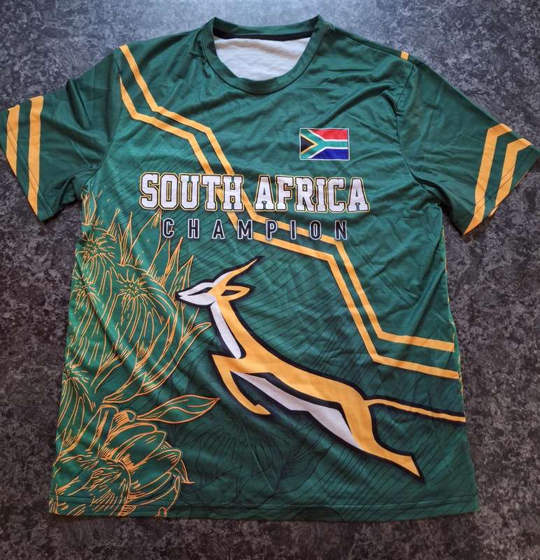 Size M Springbok Supporters Shirt