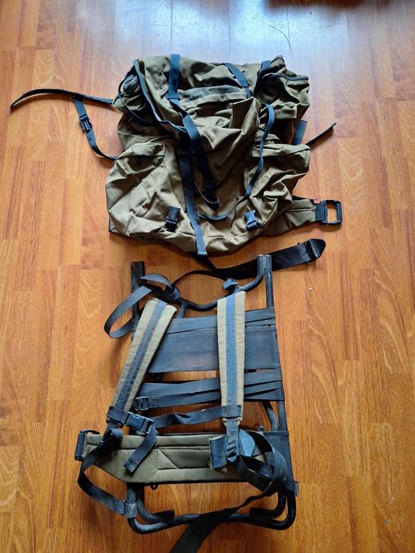 SADF pattern 83 Backpack with frame in very good condition