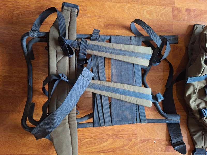 SADF pattern 83 Backpack with frame in very good condition
