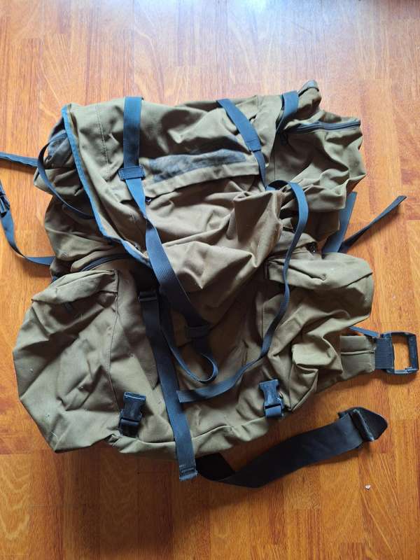 SADF pattern 83 Backpack with frame in very good condition