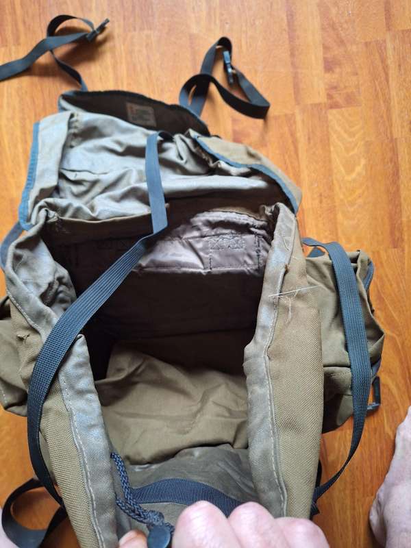 SADF pattern 83 Backpack with frame in very good condition