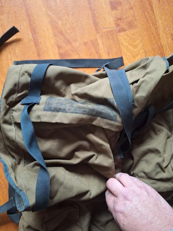 SADF pattern 83 Backpack with frame in very good condition