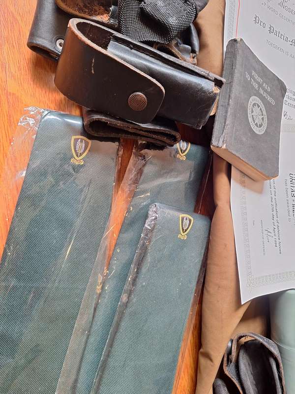 HUGE LOT of SADF and international Military items in one big lot