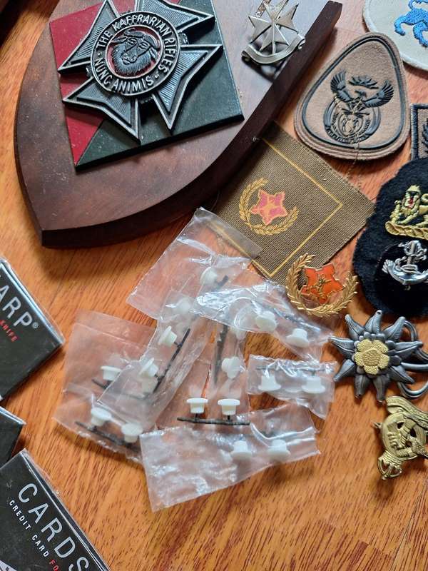 HUGE LOT of SADF and international Military items in one big lot