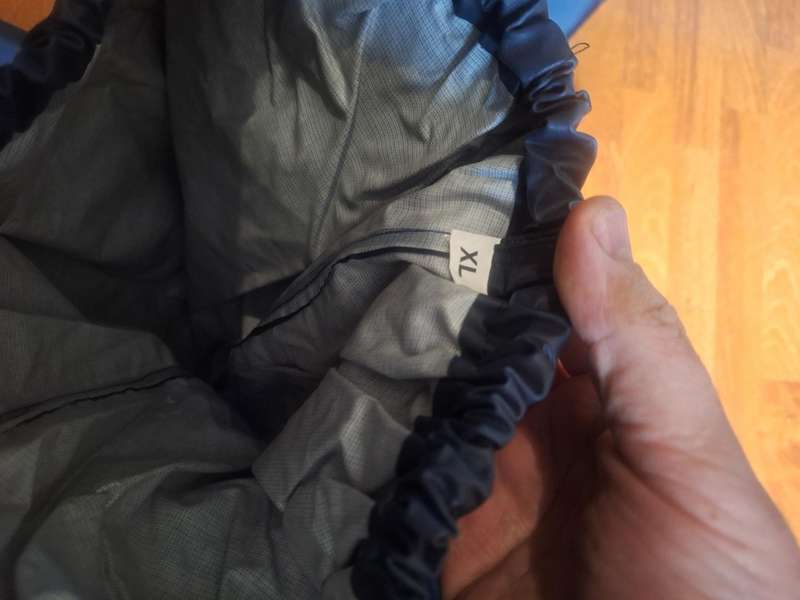 2x Rainsuit pants XL