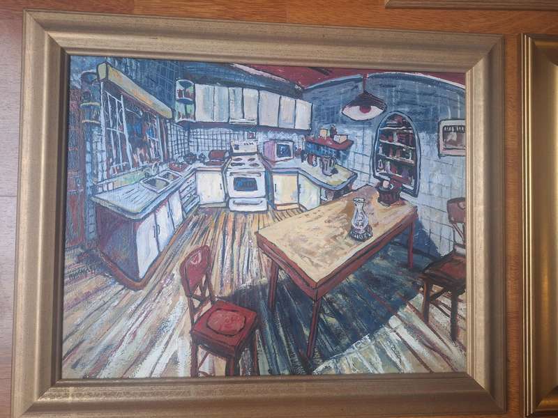 Marnus Havenga painting selling as lot