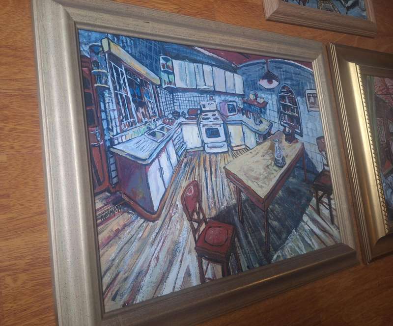 Marnus Havenga painting selling as lot