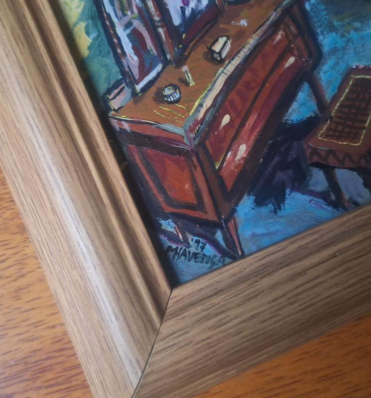 Marnus Havenga painting selling as lot