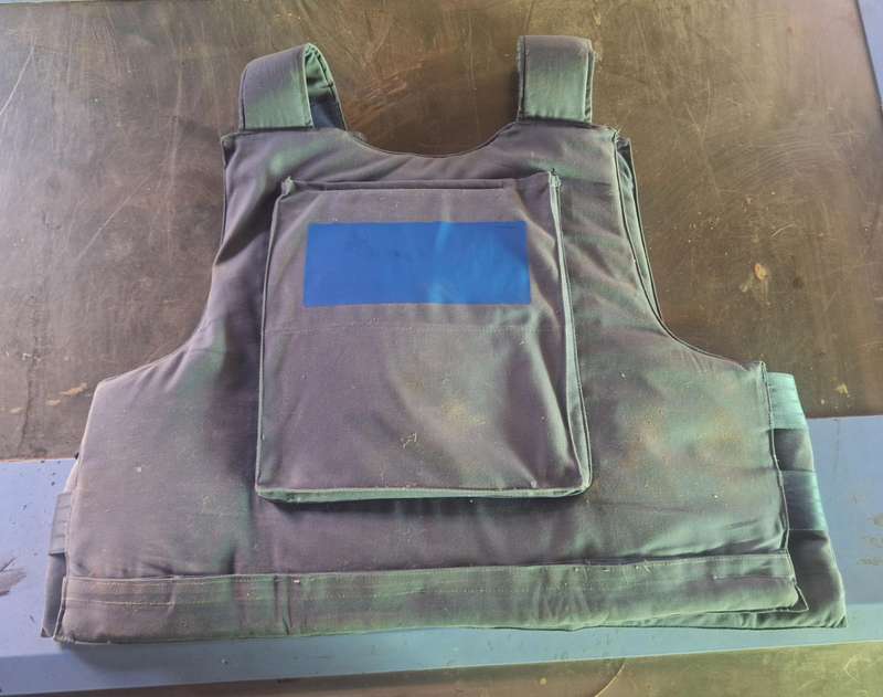 Bullet Proof vest with front and back plates