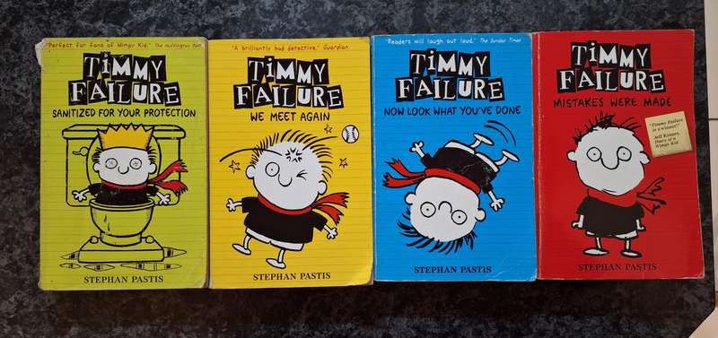Timmy Failure Book set 1-4
