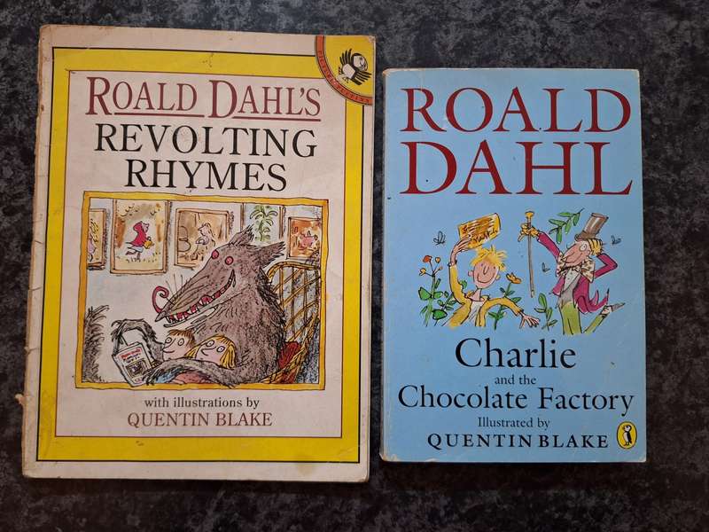 2x Roald Dahl books
