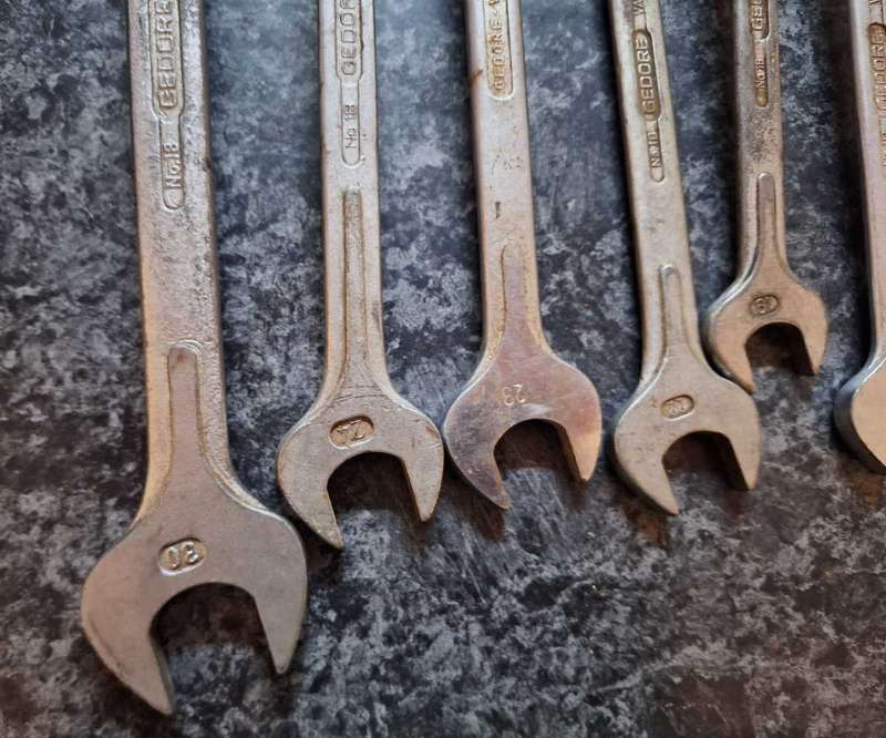 Gedore spanner lot