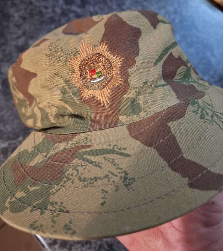 Old SAP camo Cap with dayglo