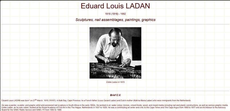 Eduard Louis LADAN nail Mosaic art