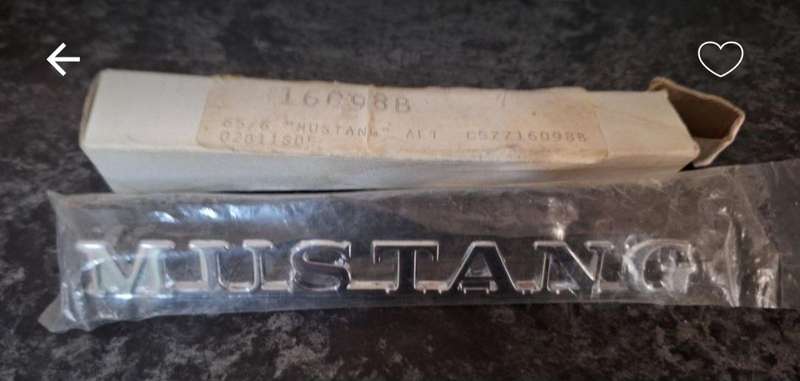 Ford Mustang Badge