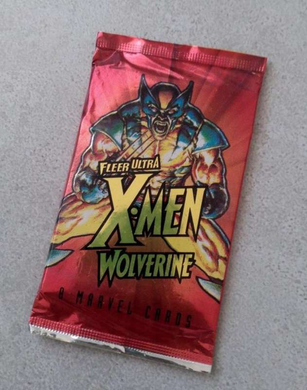 96 Fleer Ultra X-MEN Wolverine Sealed card pack