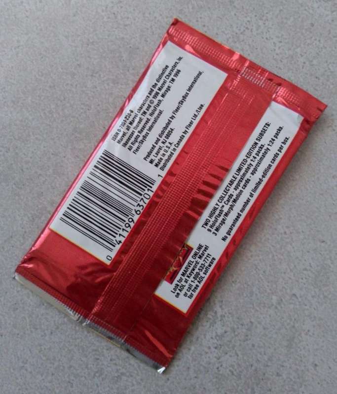 96 Fleer Ultra X-MEN Wolverine Sealed card pack