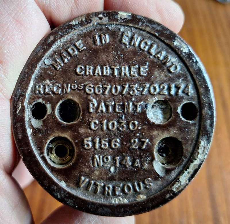 Antique light switch