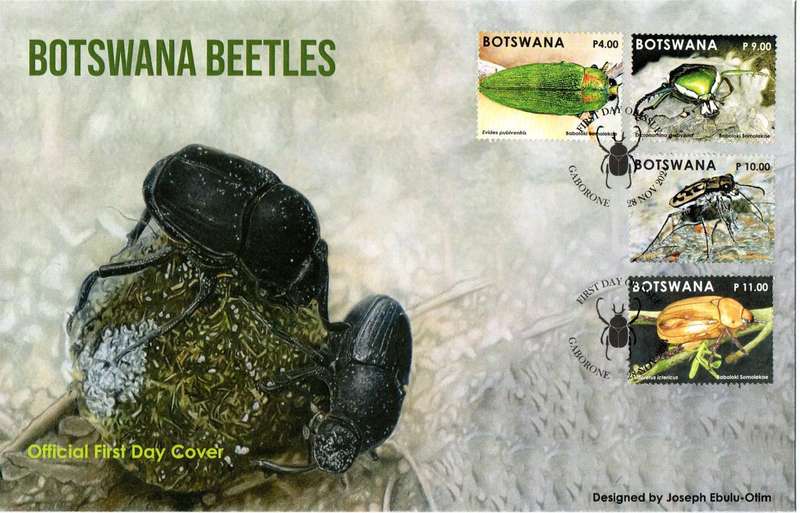 Botswana - 2024 Beetles FDC
