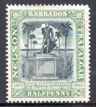 Barbados - 1906 Centenary of Battle of Trafalgar ? MH SG 146