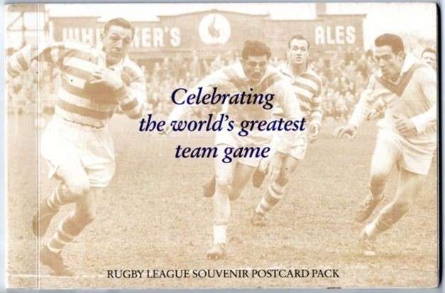 Great Britain - 1995 Rugby League Centenary Souvenir Postcard Pack