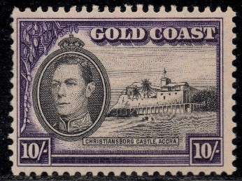 Gold Coast - 1938 KGVI 5s MH SG 132