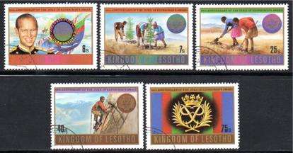 Lesotho - 1981 25th Anniv of Duke of Edinburgh Awards Set Used SG 462-466