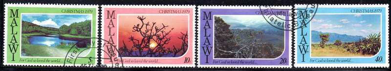 Malawi - 1979 Christmas Set Used SG 611-614