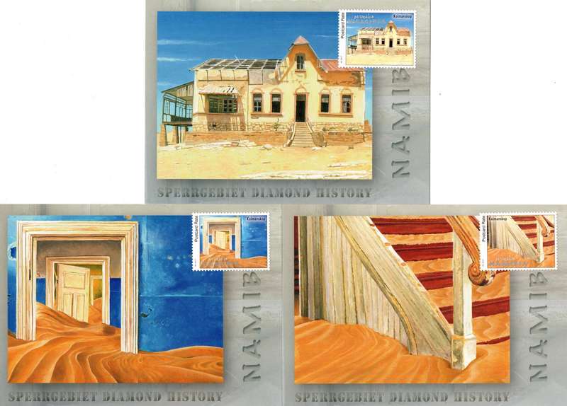 Namibia - 2017 Kolmanskop Maxi Card Set Uncancelled